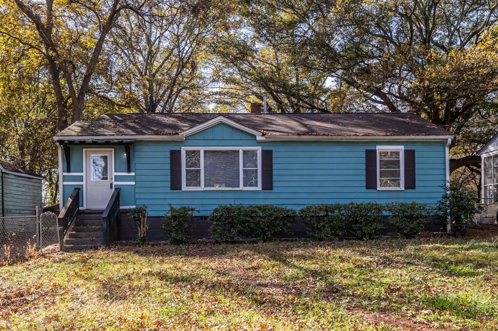 1163 Key Road Southeast Atlanta, GA 30316 - Photo 1 of 1 View of front of house with a front yard