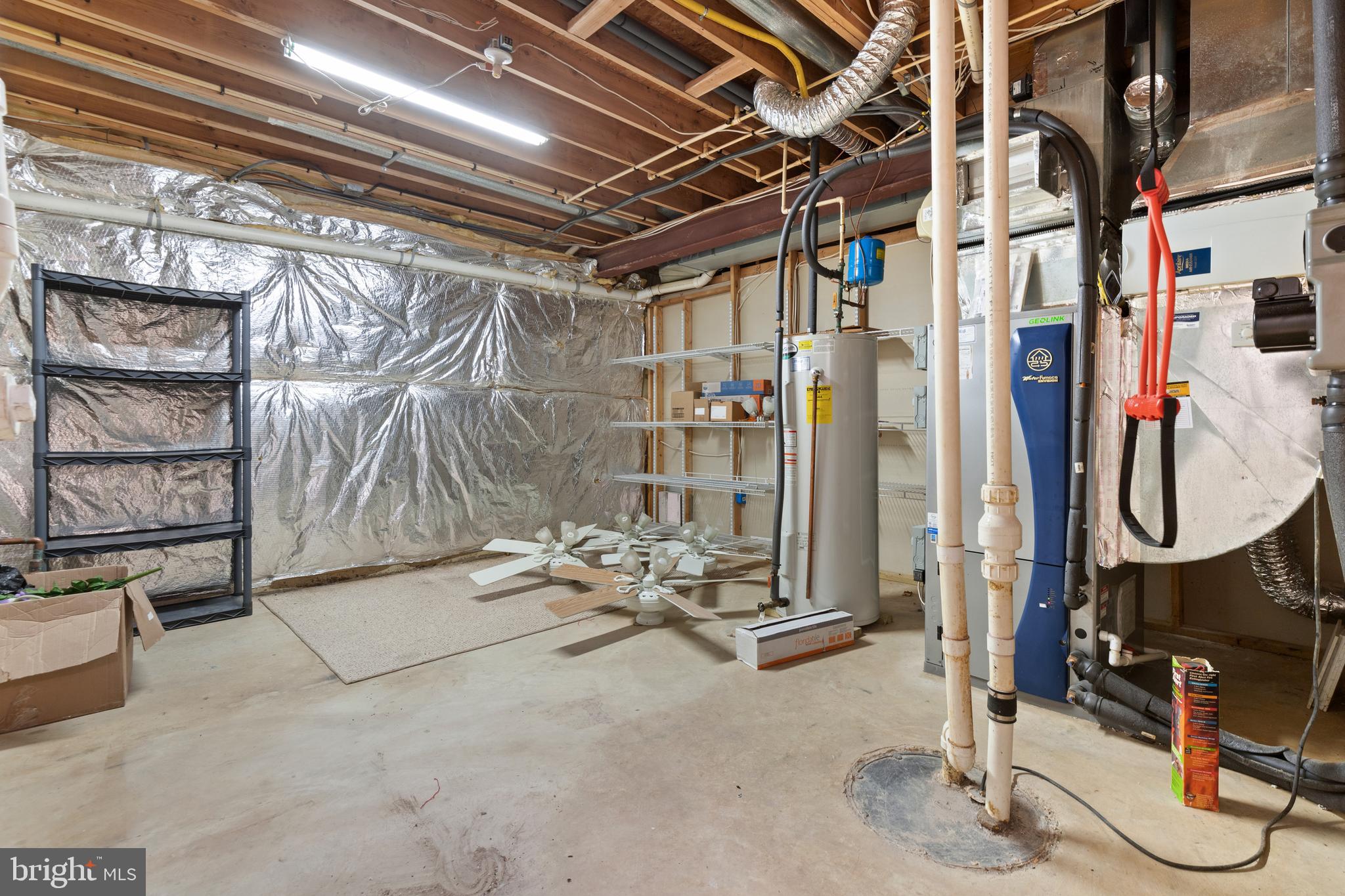 15528 Thompson Road Silver Spring, MD 20905 - Photo 63 of 70 Basement mechanical room and storage