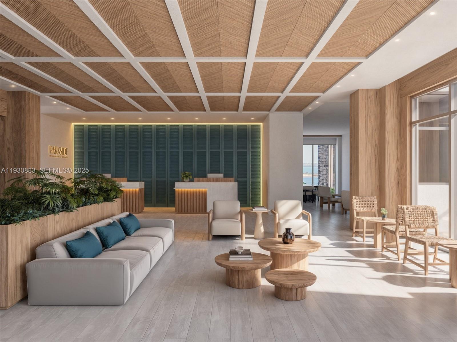 1741 Southwest 2nd Avenue, Unit 427 Miami, FL 33129 - Photo 10 of 13 a living room with furniture and a table