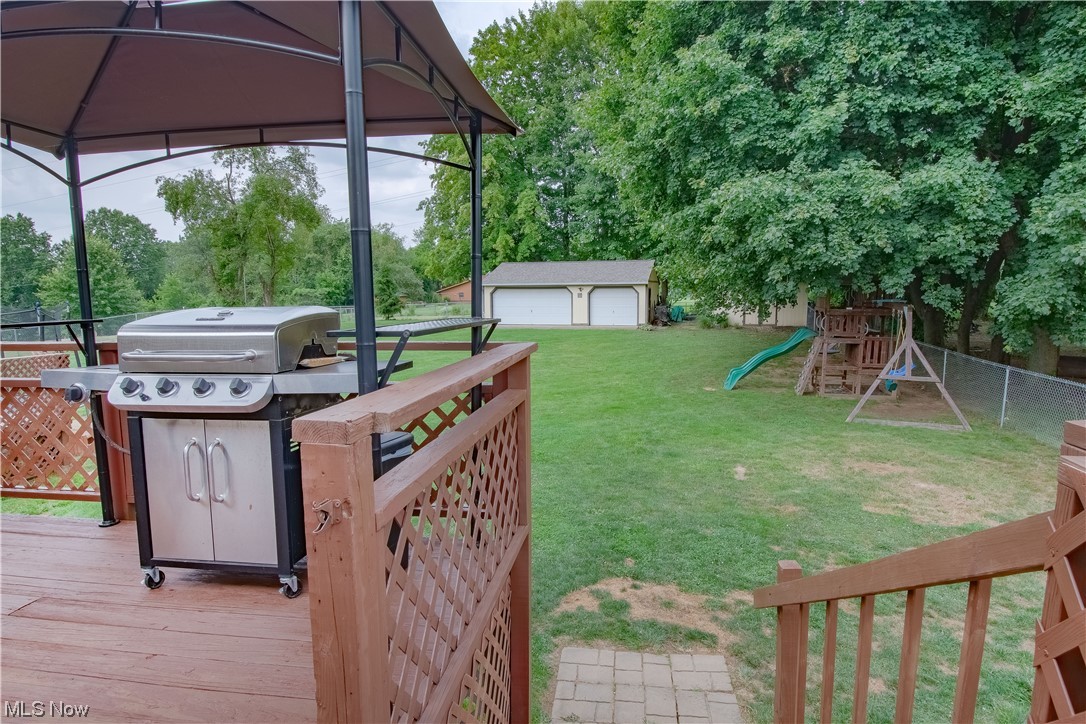 241 Ridge Road Mogadore, OH 44260 - Photo 7 of 26 Another view of the deck.