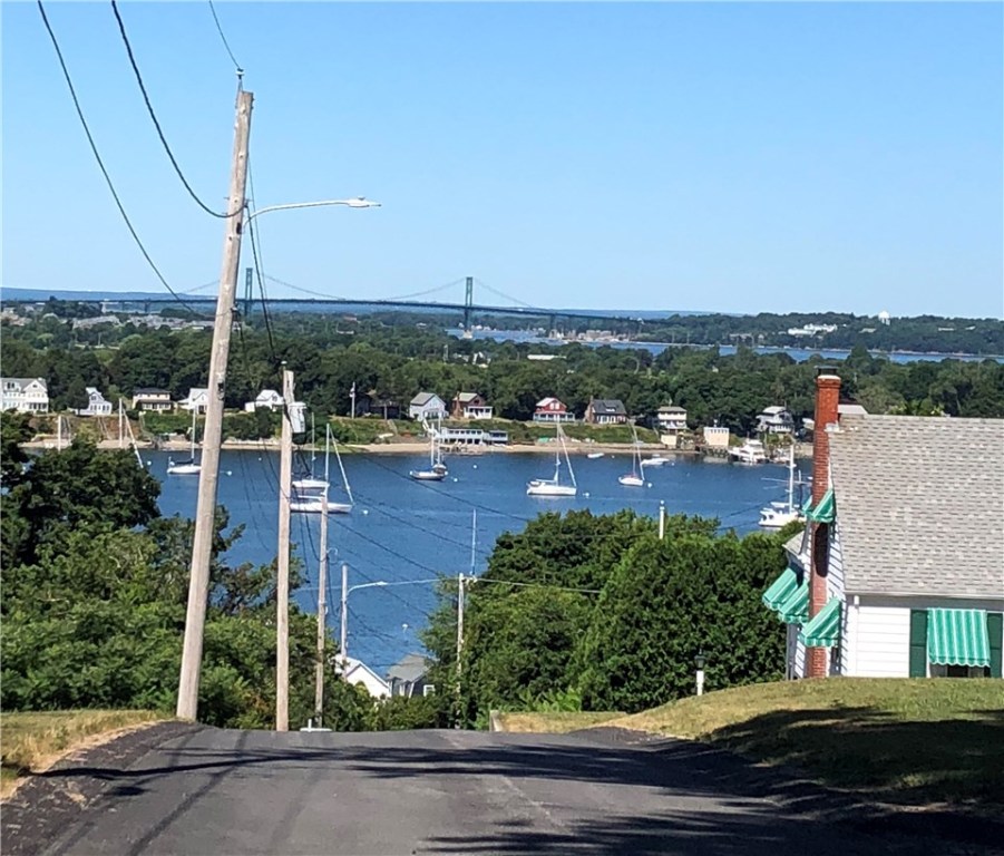 71 Highland Road Tiverton, RI 02878 - Photo 3 of 39 View from the driveway looking west towards Portsmouth and Bristol.