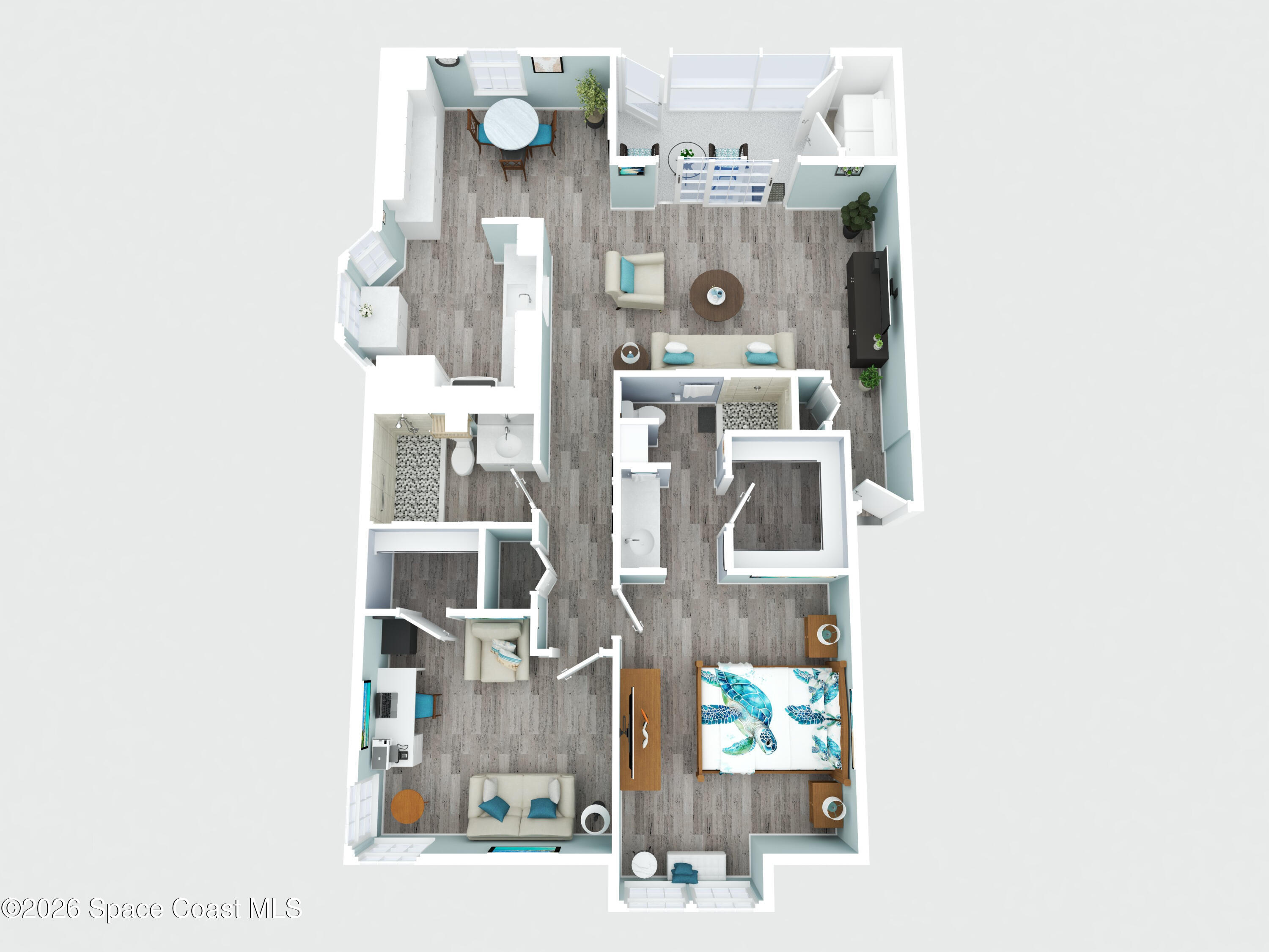 4610 Beck Lake Trail, Unit 1116 Melbourne, FL 32901 - Photo 46 of 49 1st_floor_4610_beck_lake_trail_melbourne