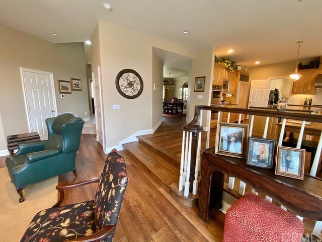 1010 Black Oaks Drive Lake Arrowhead, CA 92352 - Photo 26 of 52 a living room with furniture and a flat screen tv