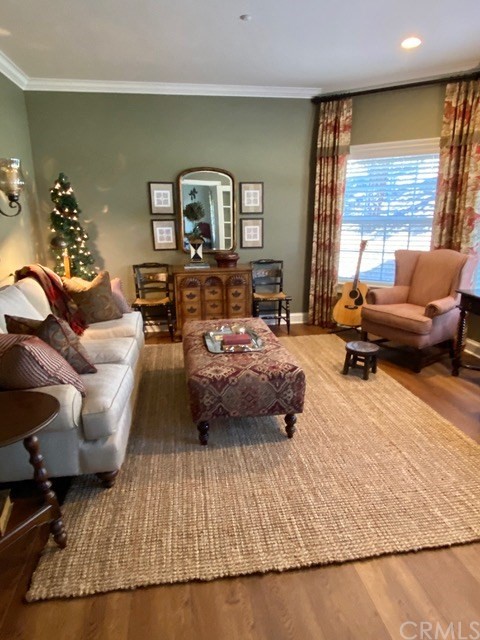1010 Black Oaks Drive Lake Arrowhead, CA 92352 - Photo 10 of 52 a living room with furniture and large windows