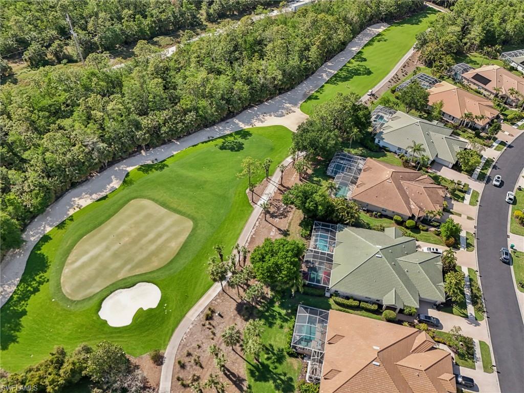 3653 Periwinkle Way Naples, FL 34114 - Photo 43 of 49 Aerial view of property's location with a local golf course