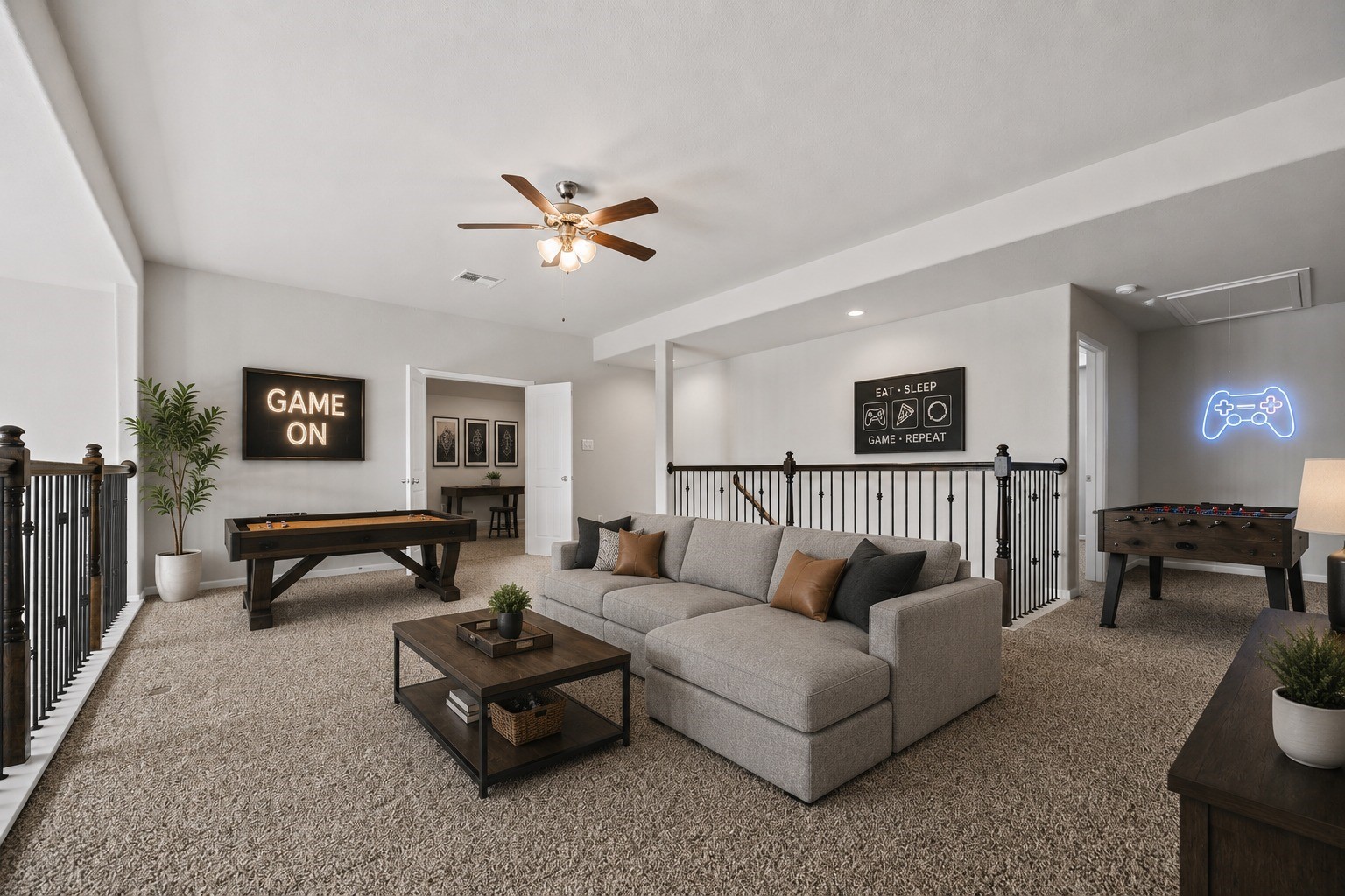 5839 Metaphor Way Rosenberg, TX 77469 - Photo 5 of 50 Large Game Room area. Virtually Staged