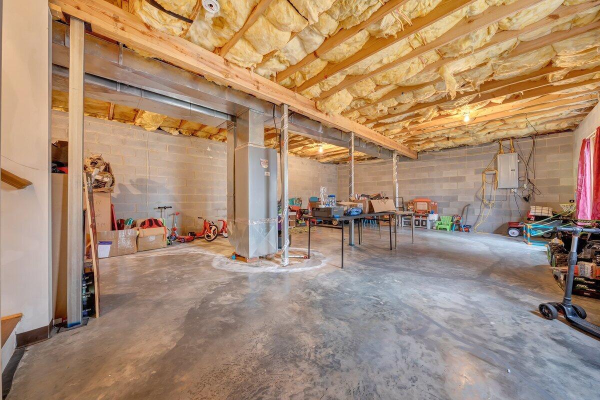 232 Bowles Road Collinsville, VA 24078 - Photo 18 of 25 Unfinished Basement