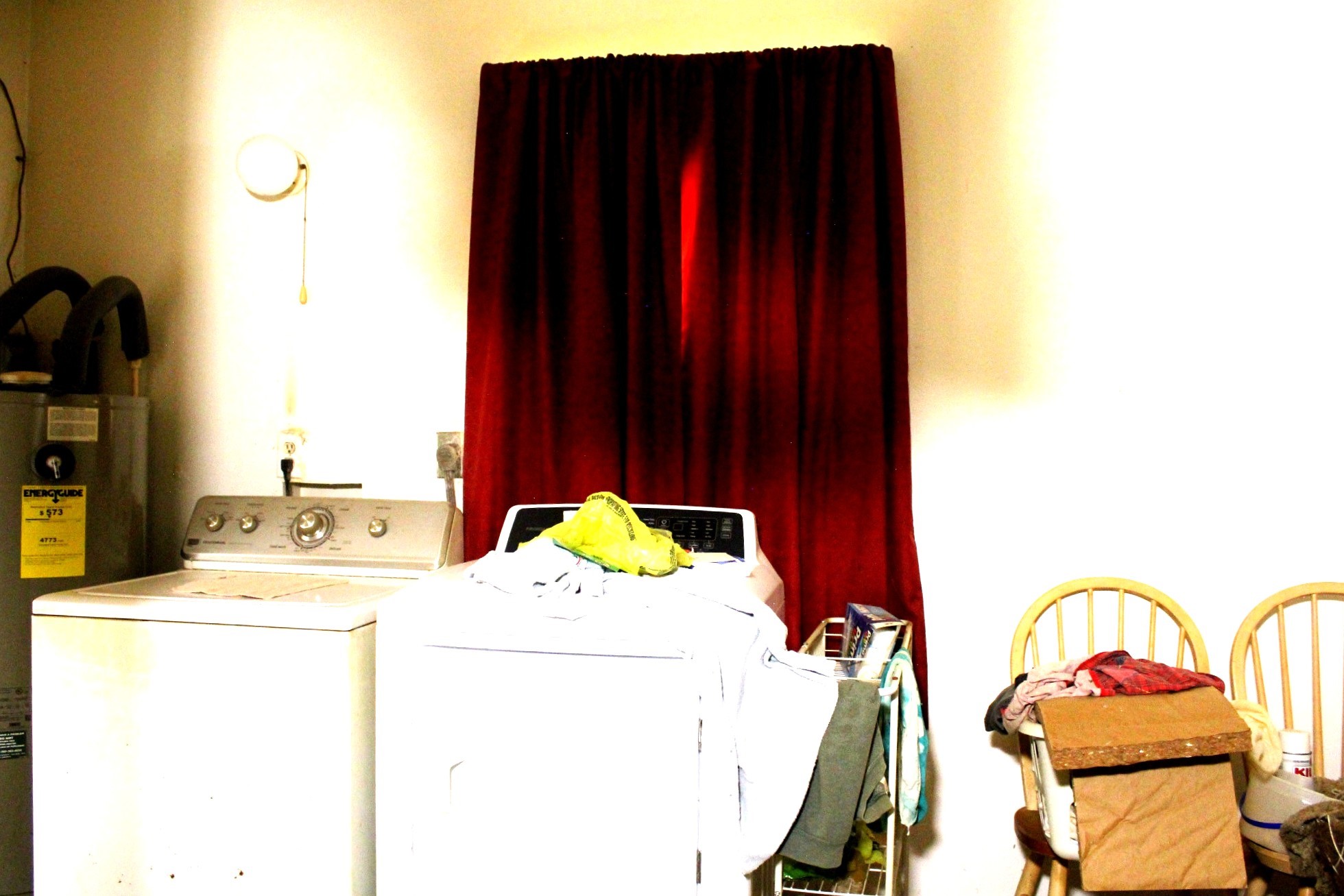 386 Lawrence Road Trinity, TX 75862 - Photo 17 of 30 a utility room with dryer and washer