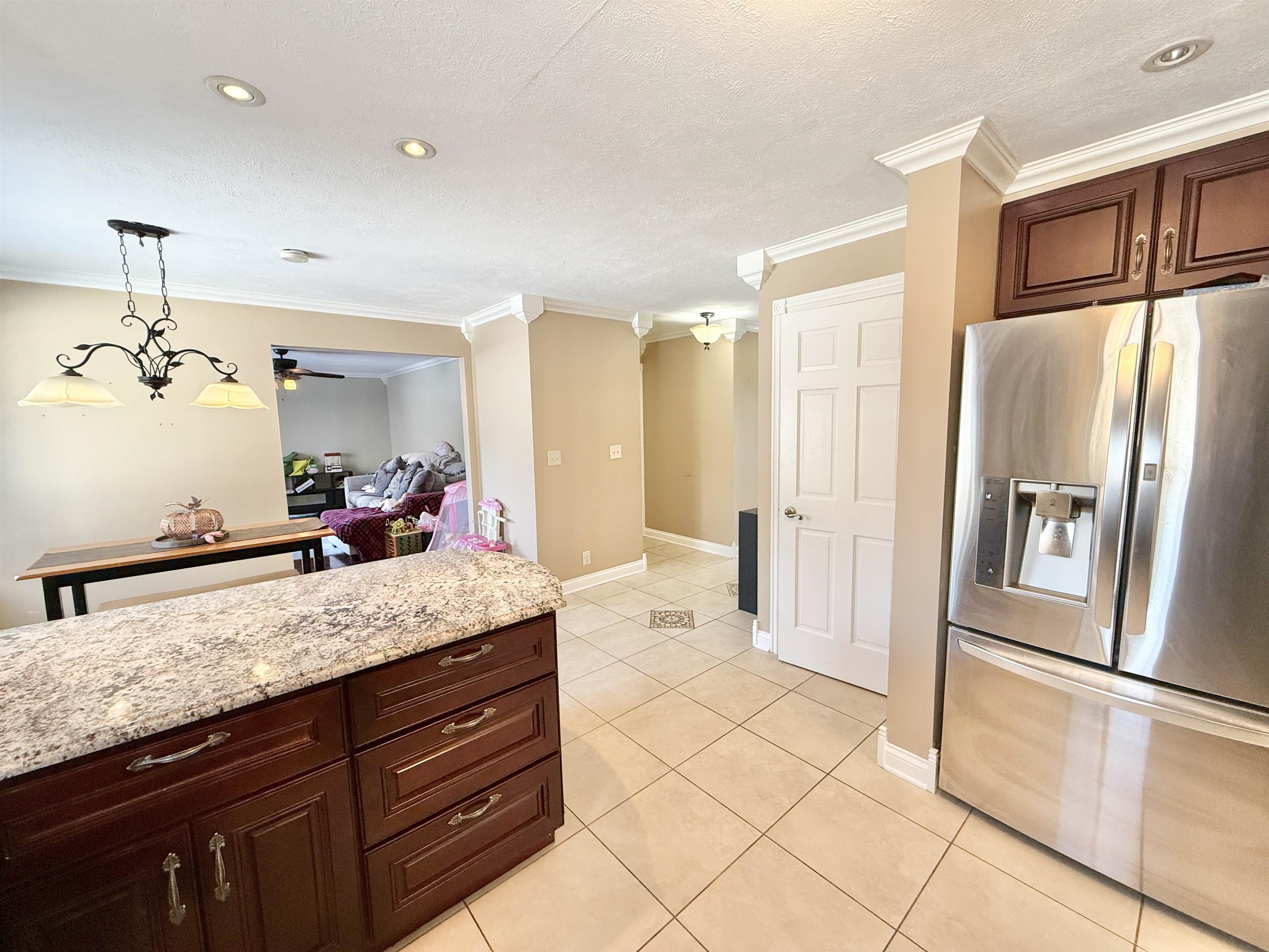 120 Lamplighter Loop Southeast Poplar Grove, IL 61065 - Photo 15 of 30 a bathroom with a granite countertop sink and a mirror