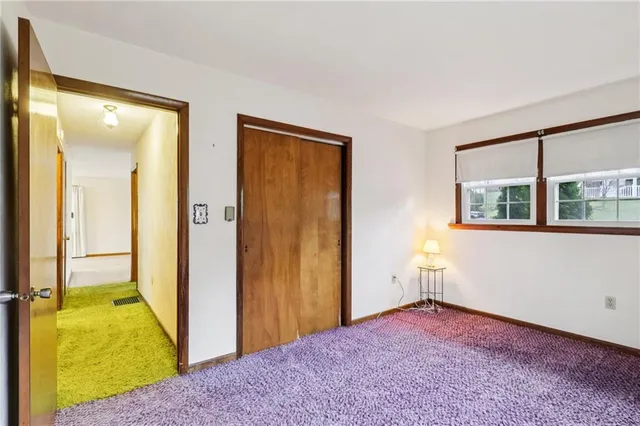 a view of empty room