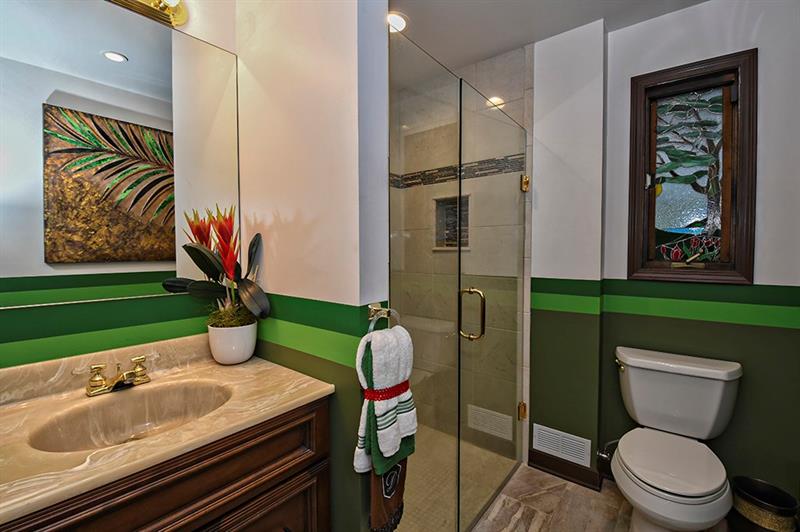 507 Myoma Road Mars, PA 16046 - Photo 15 of 25 First Floor Full Bath set up for Handicap Accessibility - Roll-in Shower w/Frameless Door for easy entry!