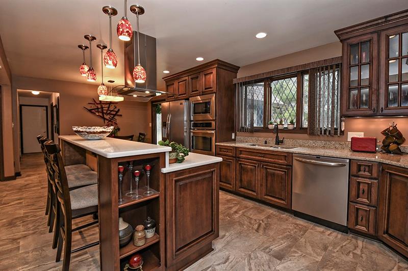 507 Myoma Road Mars, PA 16046 - Photo 9 of 25 Oh My! This Kitchen has it all! Heated Ceramic Floors, Stainless Appliances, 2 Ovens, & a Generous amount of Quartz Counters/Custom Cabinetry! Can you Imagine cooking meals & entertaining here?