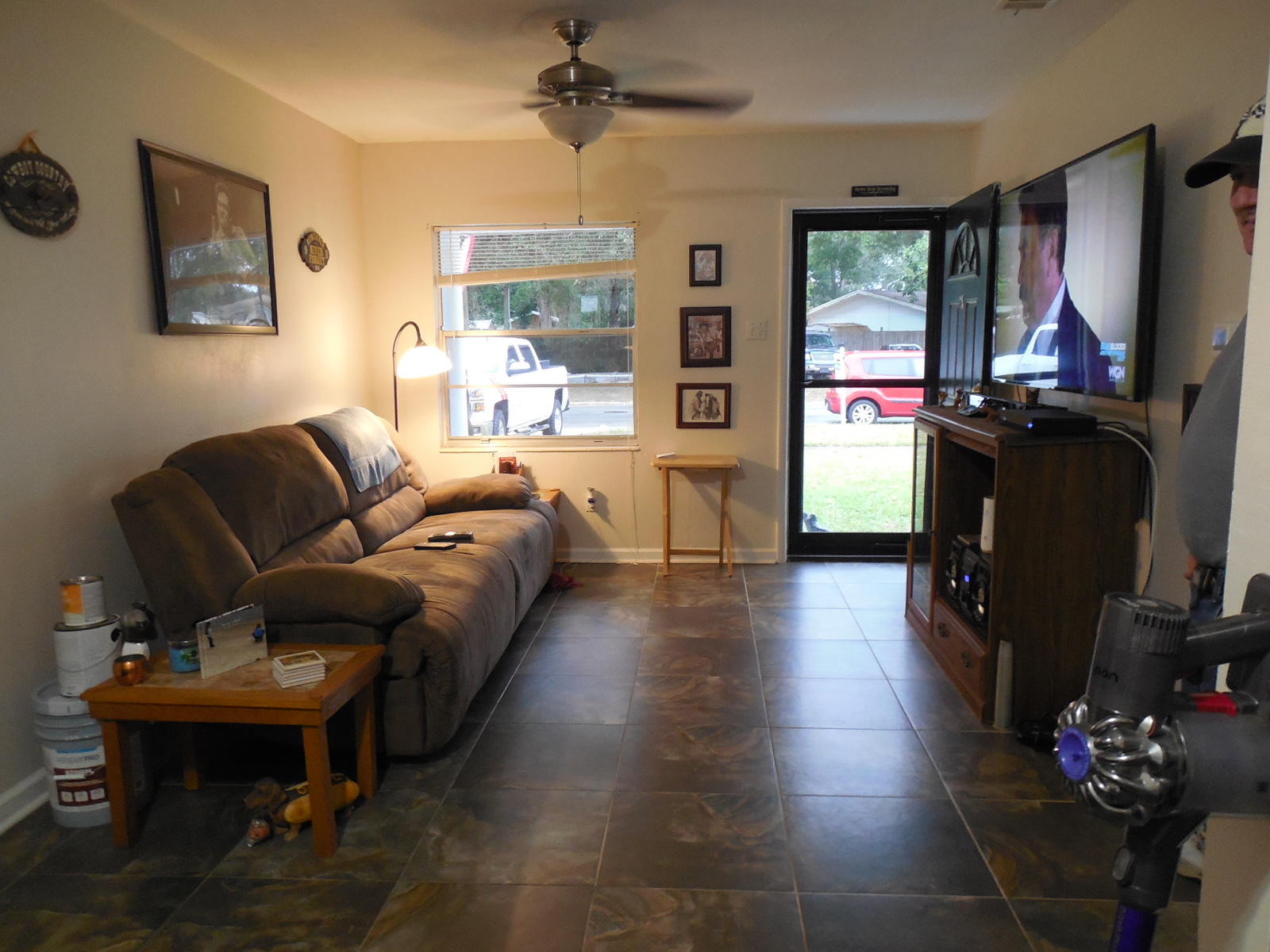 419 Marlowe Drive Fort Walton Beach, FL 32547 - Photo 8 of 12 a living room with furniture and a flat screen tv