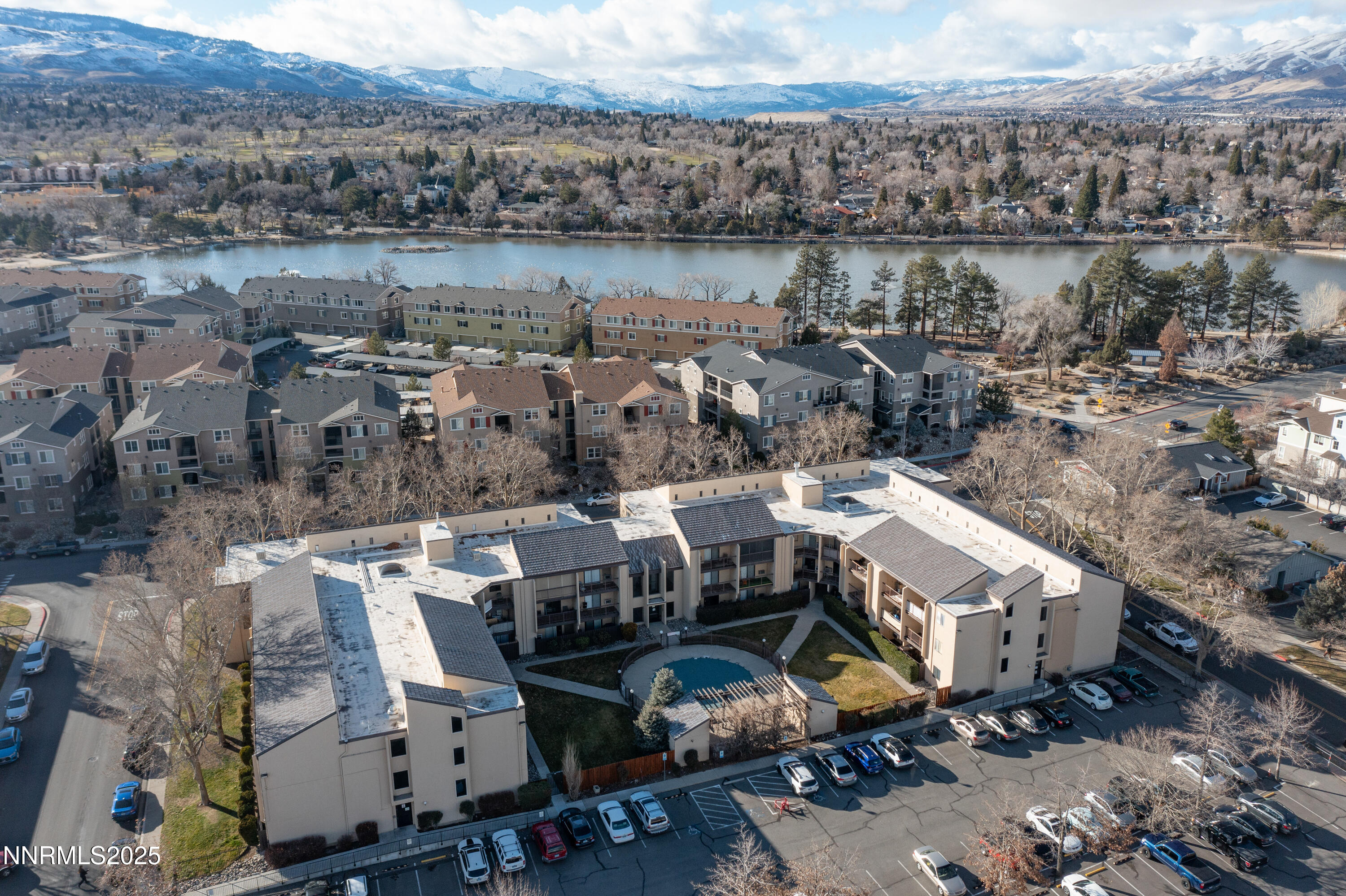 2450 Lymbery Street, Unit 213 Reno, NV 89509 - Photo 17 of 25 an aerial view of a house with a lake view