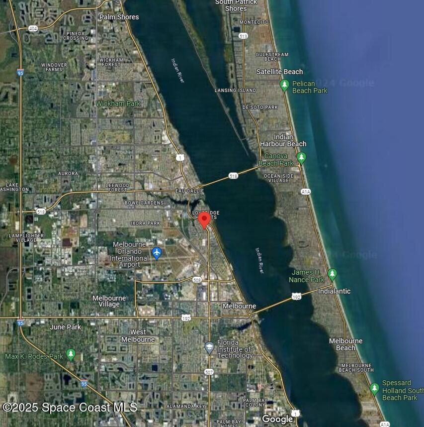 330 Babcock Street Melbourne, FL 32935 - Photo 5 of 6 Neighborhood Aerial