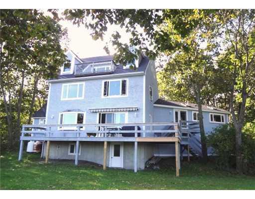 171 Mills Road Kennebunkport, ME 04046 - Photo 19 of 25 Exterior Back. Three levels are...