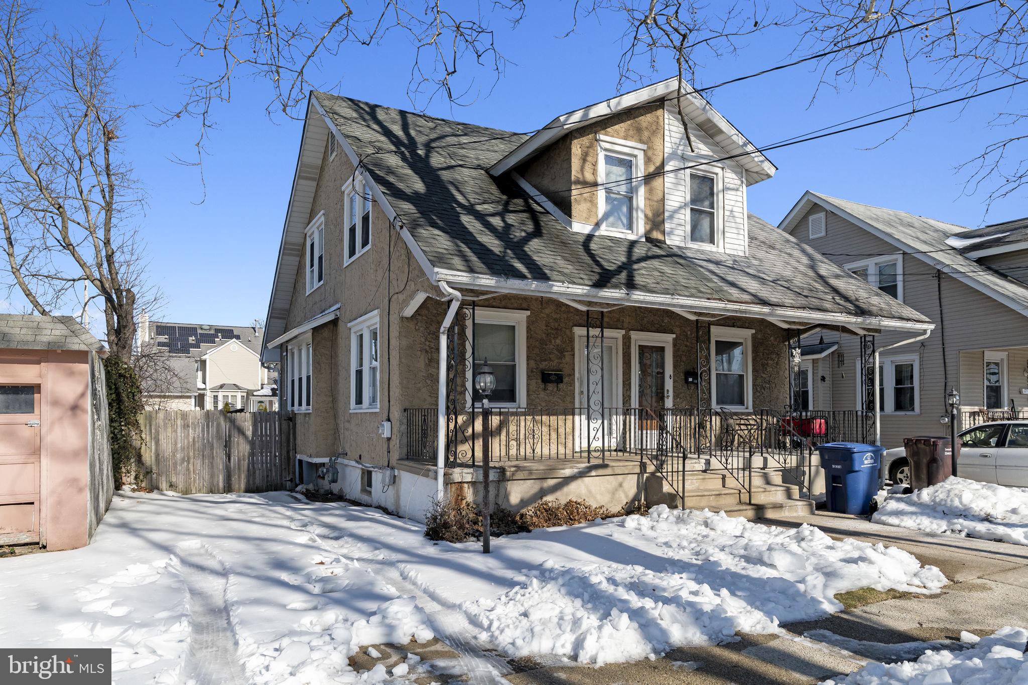 500 Arndt Avenue Riverside, NJ 08075 - Photo 1 of 27 a view of a house with snow on the wall