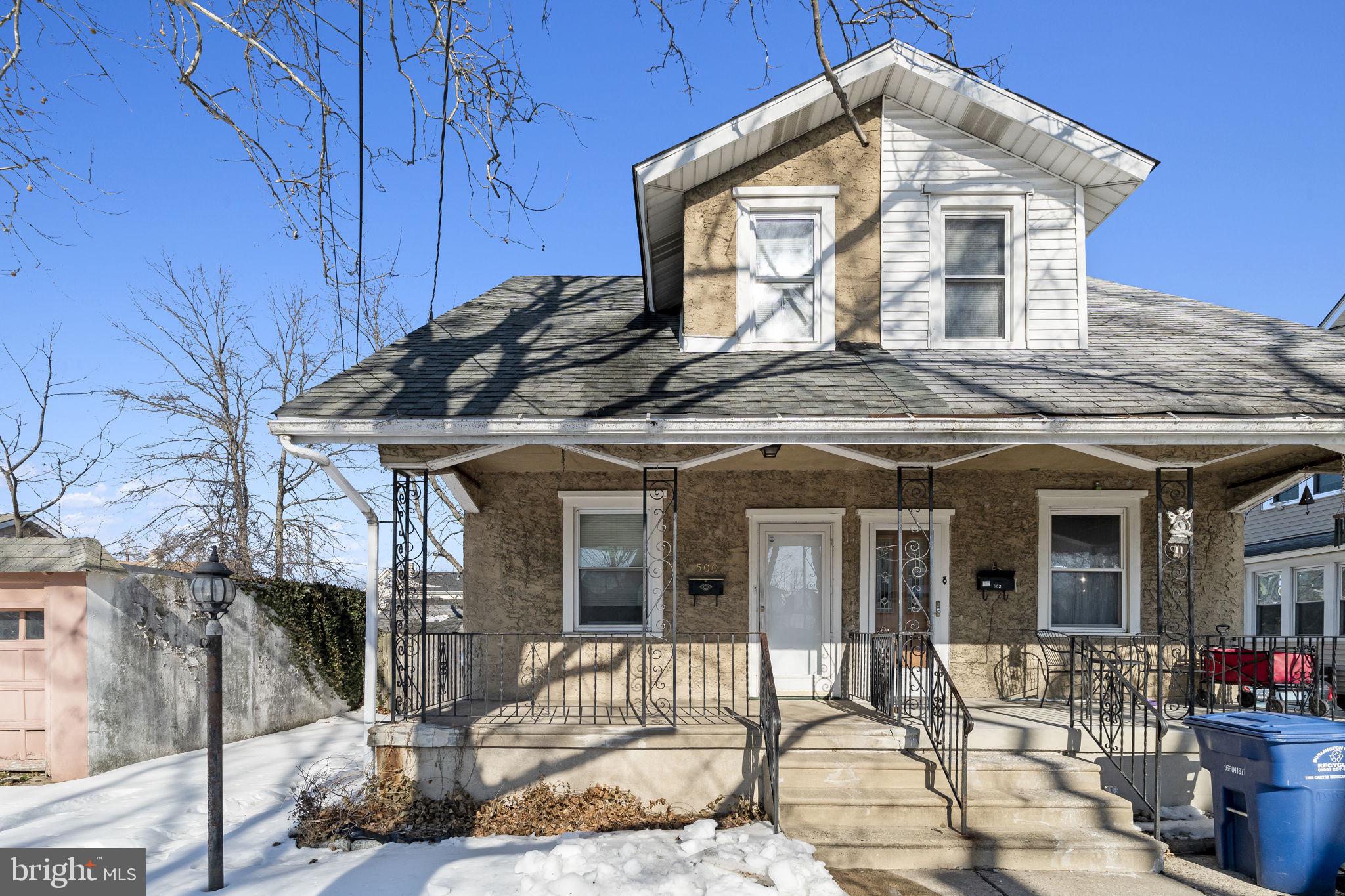 500 Arndt Avenue Riverside, NJ 08075 - Photo 2 of 27 a view of a house with wooden walls and porch