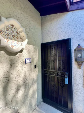 a view of water heater room