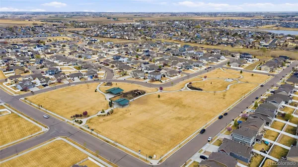 an aerial view of beach and ocean