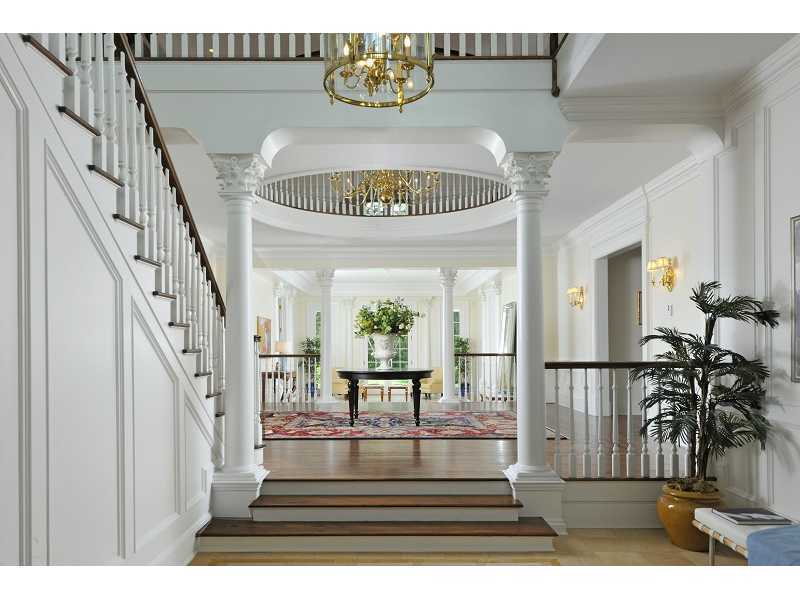 47 Round Hill Road Greenwich, CT 06831 - Photo 2 of 22 a view of entryway livingroom and hall