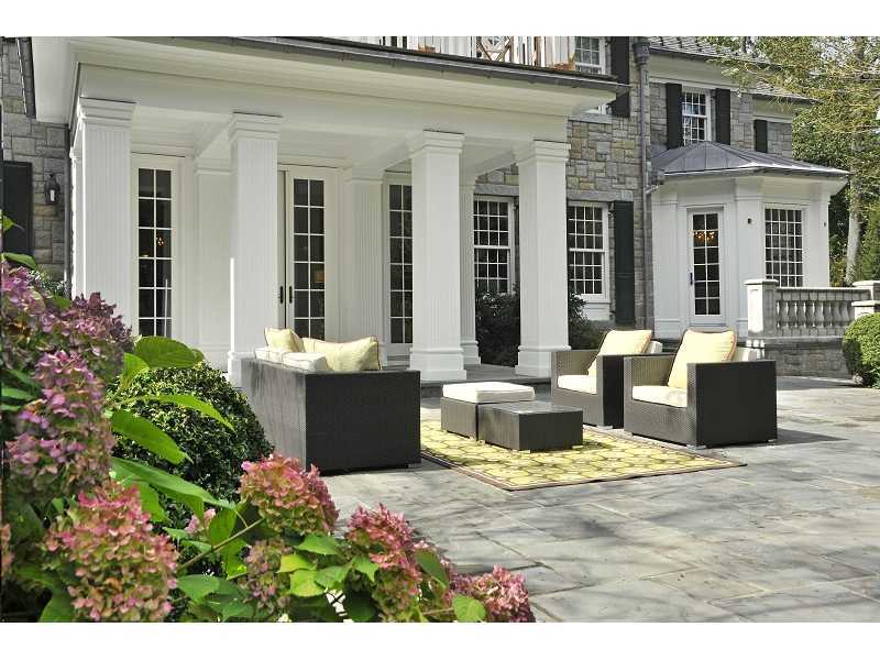 47 Round Hill Road Greenwich, CT 06831 - Photo 21 of 22 a view of a house with lounge chair