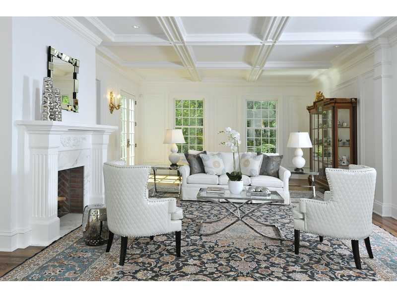 47 Round Hill Road Greenwich, CT 06831 - Photo 6 of 22 a view of a dining room with furniture window and wooden floor