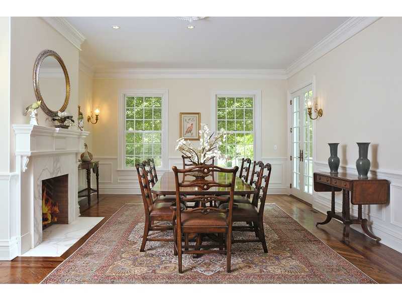 47 Round Hill Road Greenwich, CT 06831 - Photo 10 of 22 a dining room with furniture window and wooden floor