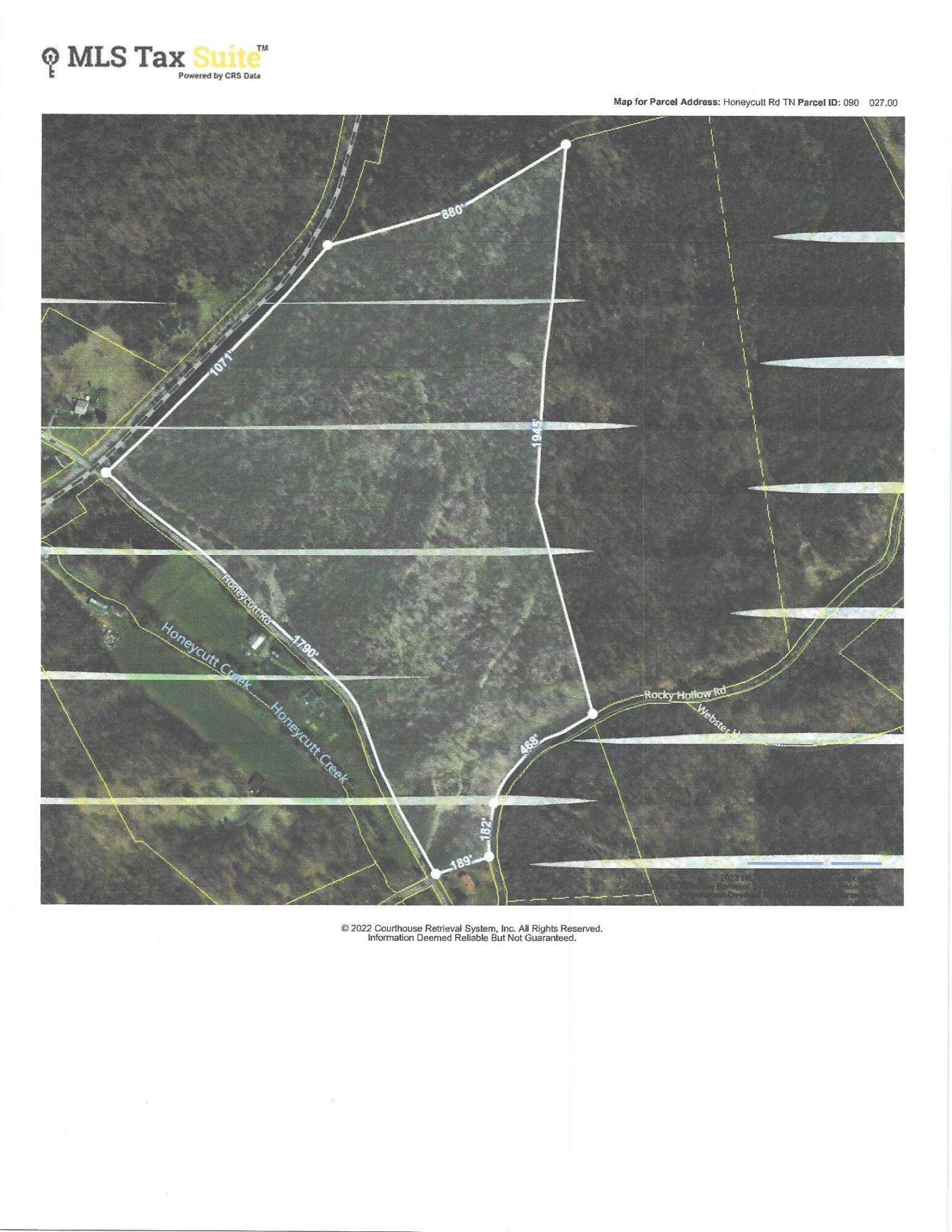 0 Southeast Honeycutt Road Rogersville, TN 37857 - Photo 30 of 30 Pic 30, Airiel Tax Record View of Proper