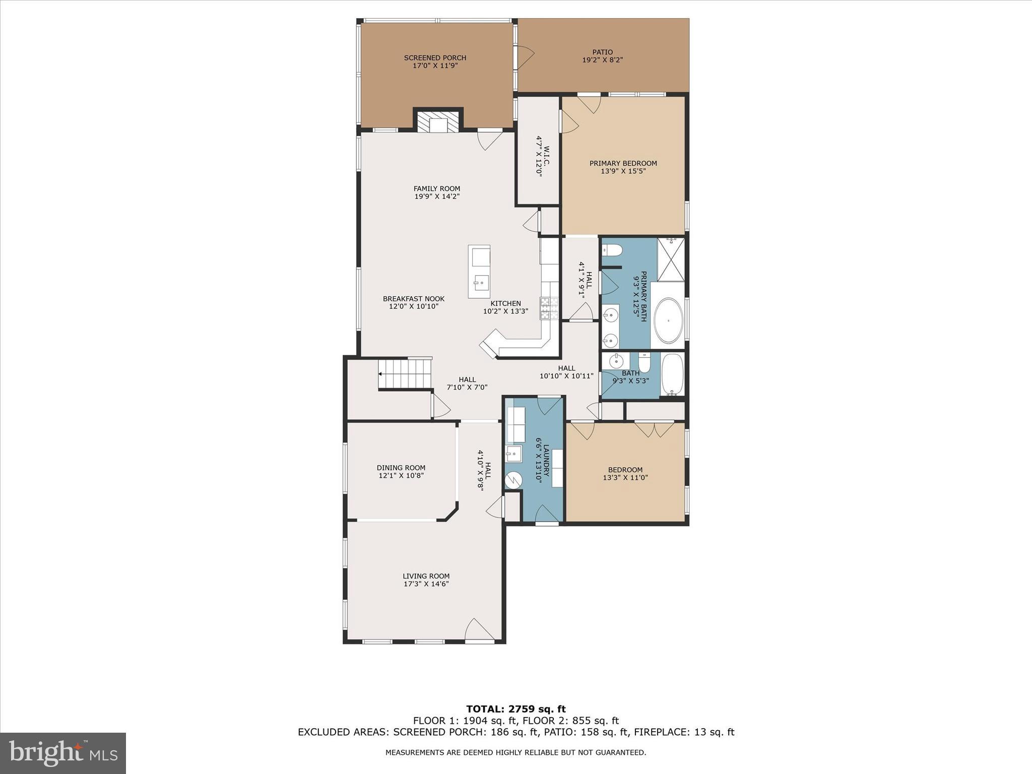 48 Canvasback Circle Bridgeville, DE 19933 - Photo 39 of 44 a picture of a floor plan