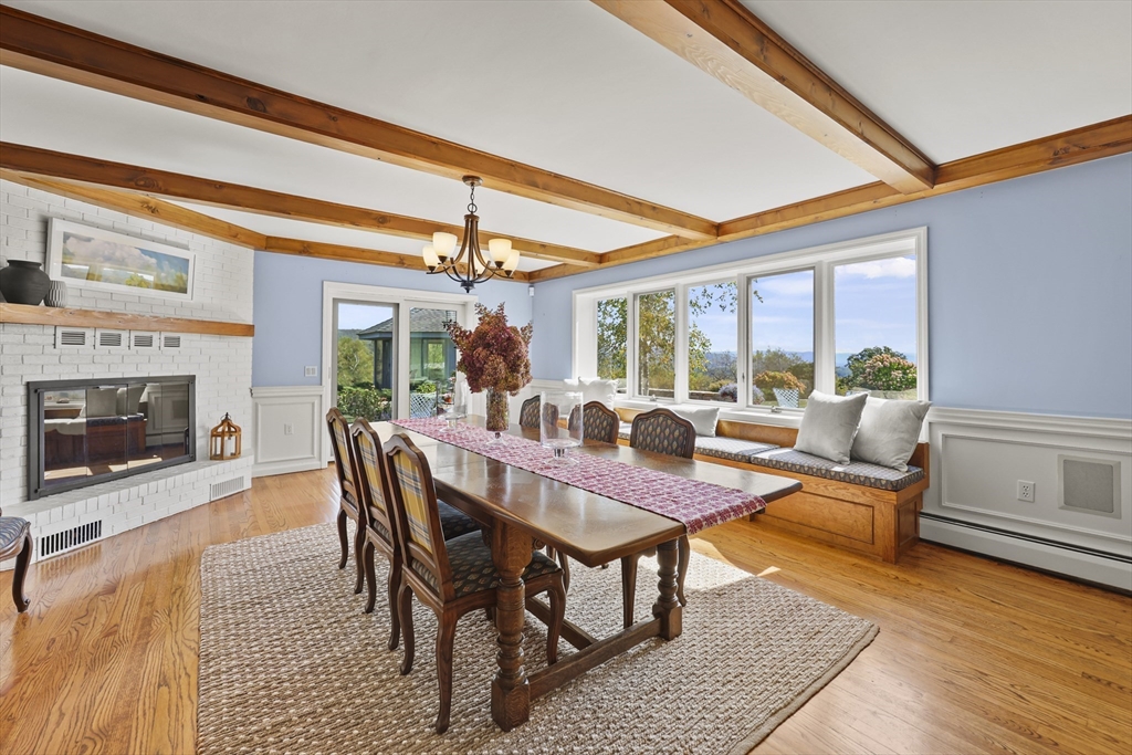 60 Old Cheshire Road Lanesborough, MA 01237 - Photo 14 of 42 a dining room with furniture window and wooden floor