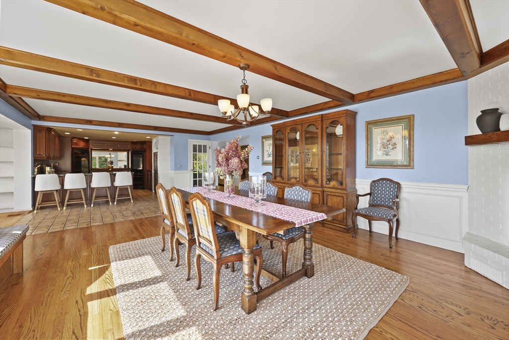 60 Old Cheshire Road Lanesborough, MA 01237 - Photo 16 of 42 a dining hall with furniture and wooden floor