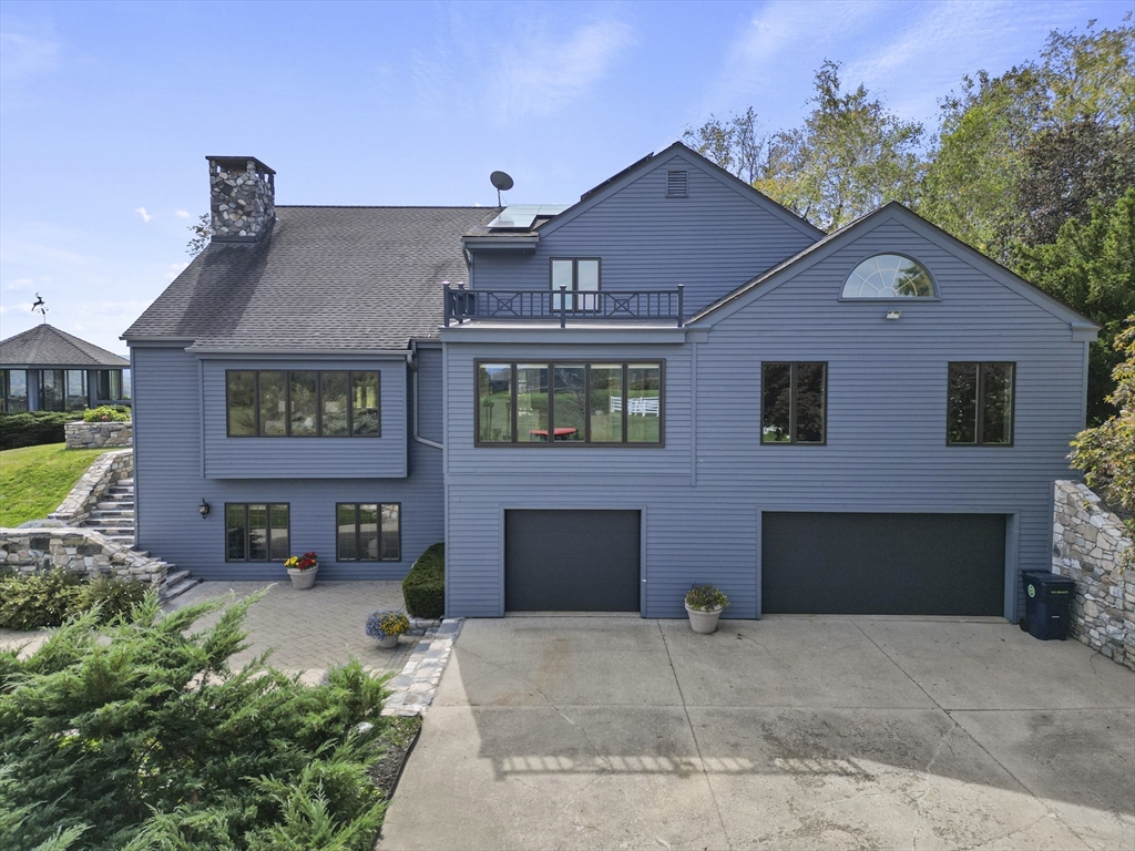 60 Old Cheshire Road Lanesborough, MA 01237 - Photo 38 of 42 a front view of a house with yard and parking