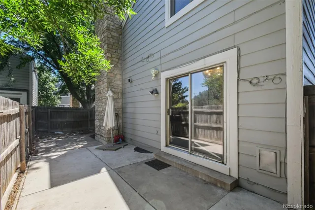 a view of outdoor space and deck
