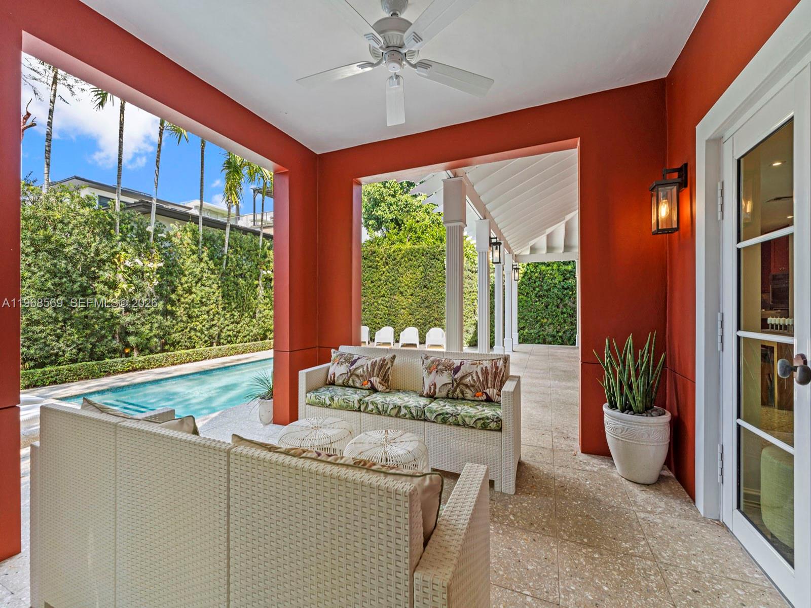 7218 Southwest 54th Court Miami, FL 33143 - Photo 39 of 47 a living room with large window