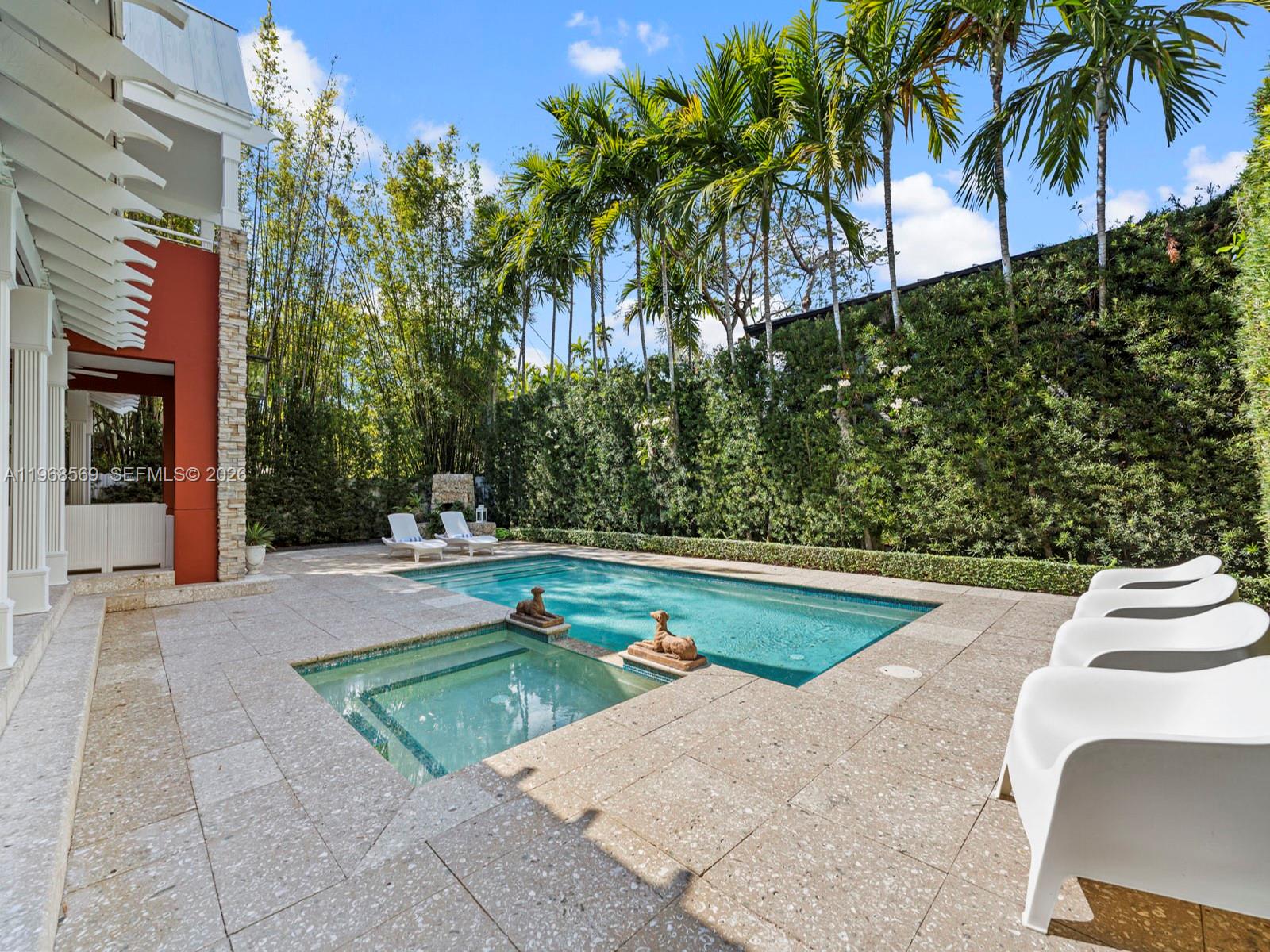 7218 Southwest 54th Court Miami, FL 33143 - Photo 41 of 47 a view of a swimming pool with a patio