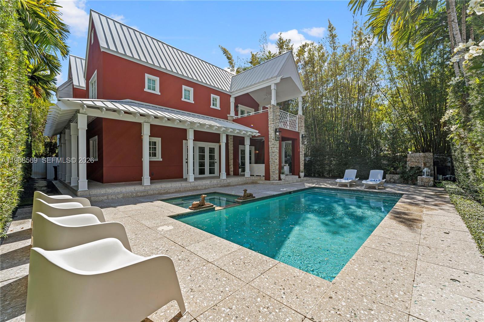 7218 Southwest 54th Court Miami, FL 33143 - Photo 42 of 47 a front view of a house with a yard