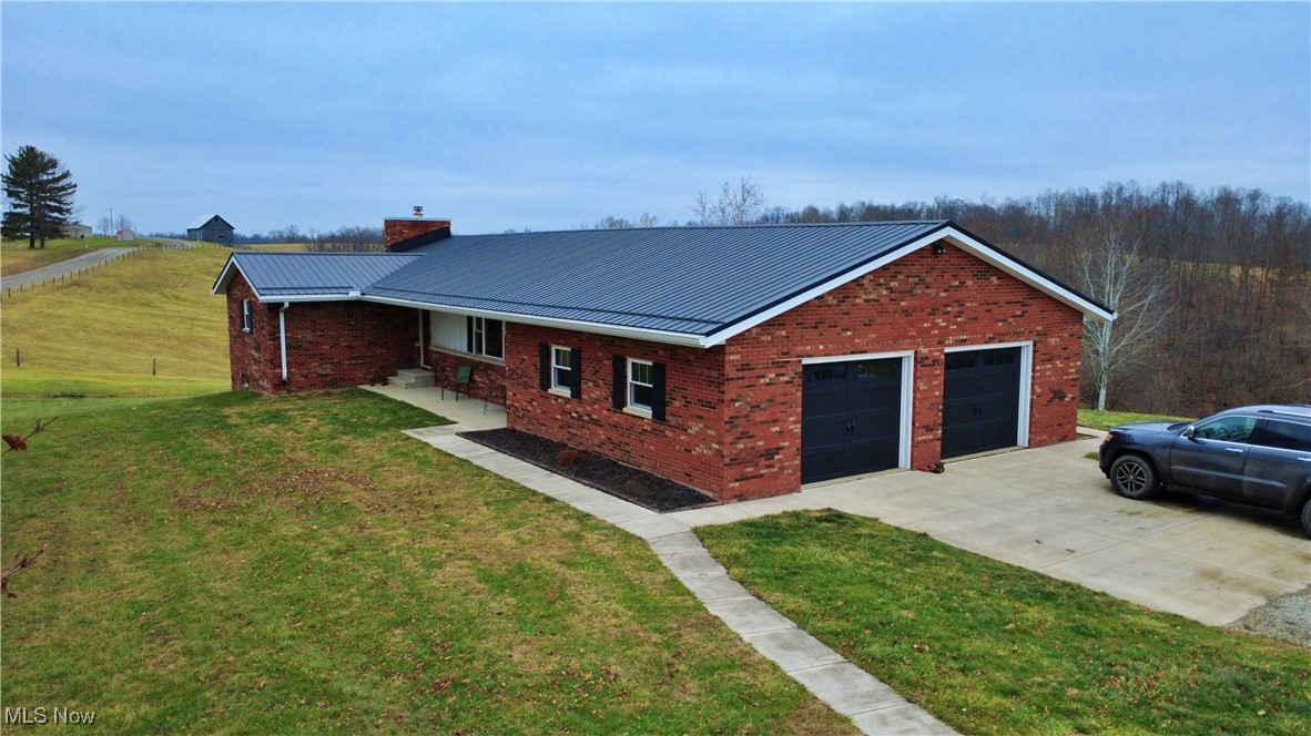 2242 South McCoy Ridge Road Stockport, OH 43787 - Photo 38 of 41 Aerial view facing garage