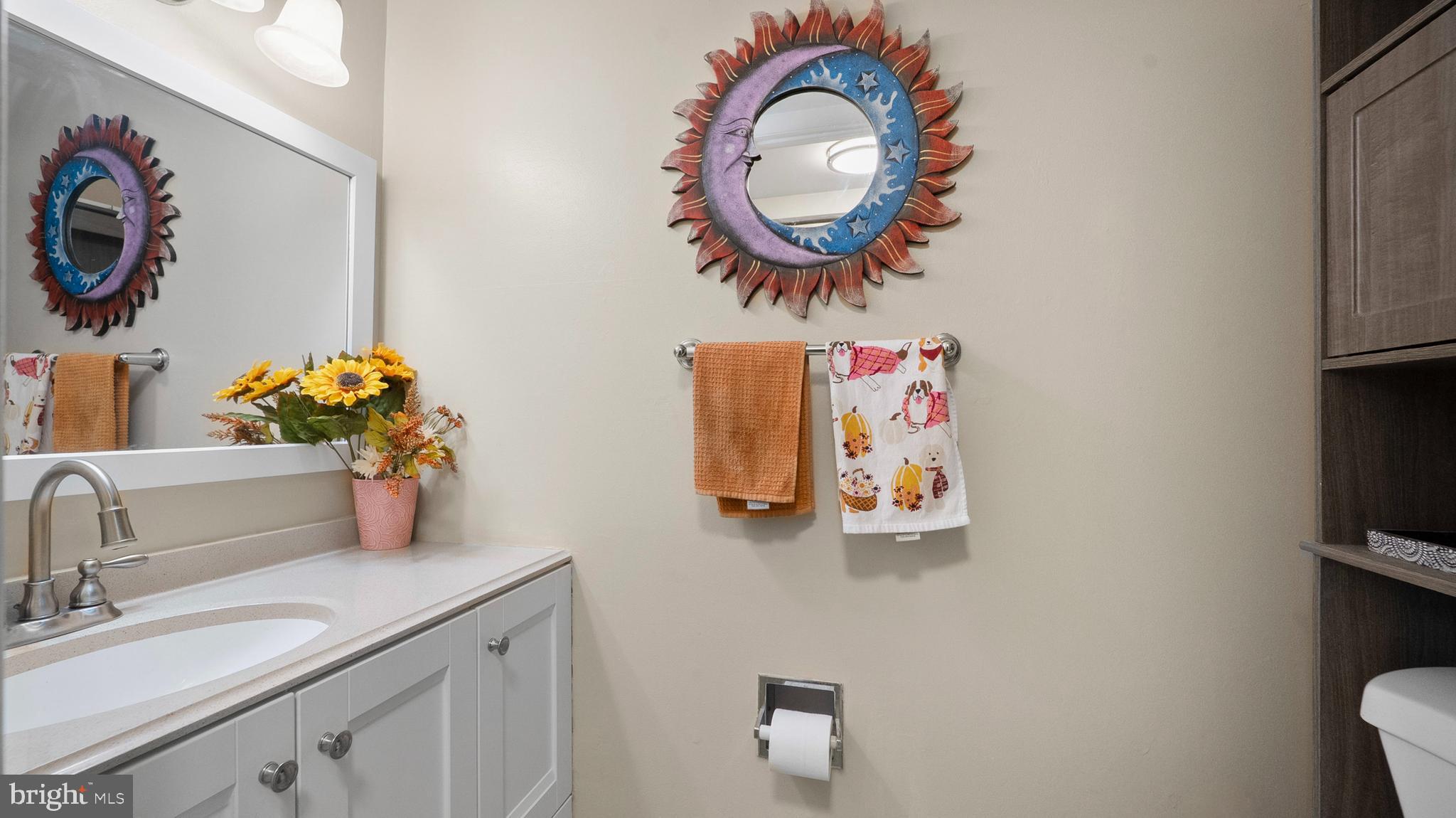 12862 Sage Terrace Germantown, MD 20874 - Photo 25 of 25 a bathroom with a sink mirror and vanity