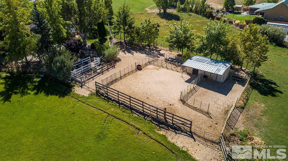 11325 Maverick Lane Reno, NV 89511 - Photo 19 of 20 an aerial view of a house with a yard