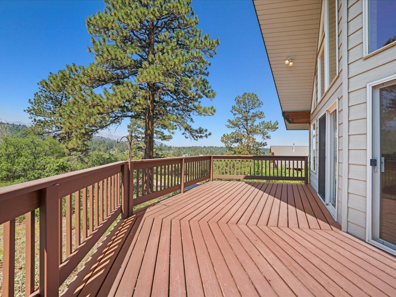 55 Valley View Road Ridgway, CO 81432 - Photo 37 of 39 a view of balcony with wooden floor