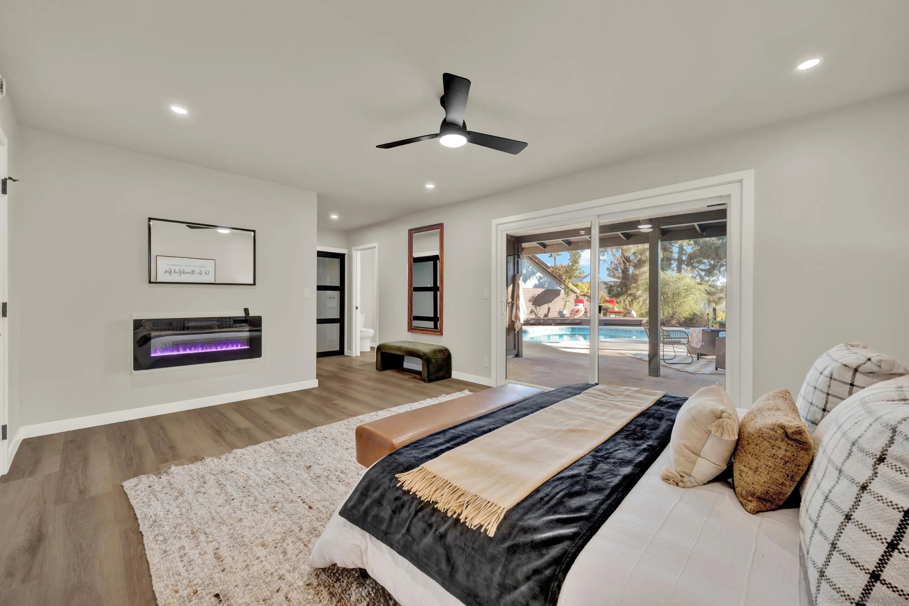 14407 Mountain Road Poway, CA 92064 - Photo 37 of 75 a living room with furniture and a large window