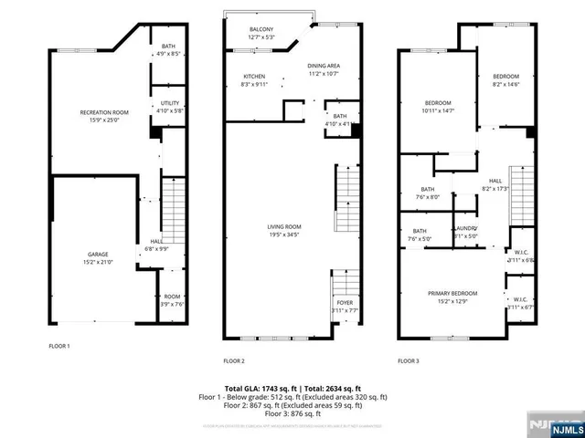 $4,300 | 75 West Columbia Avenue, Unit 2, Palisades Park, NJ 07650