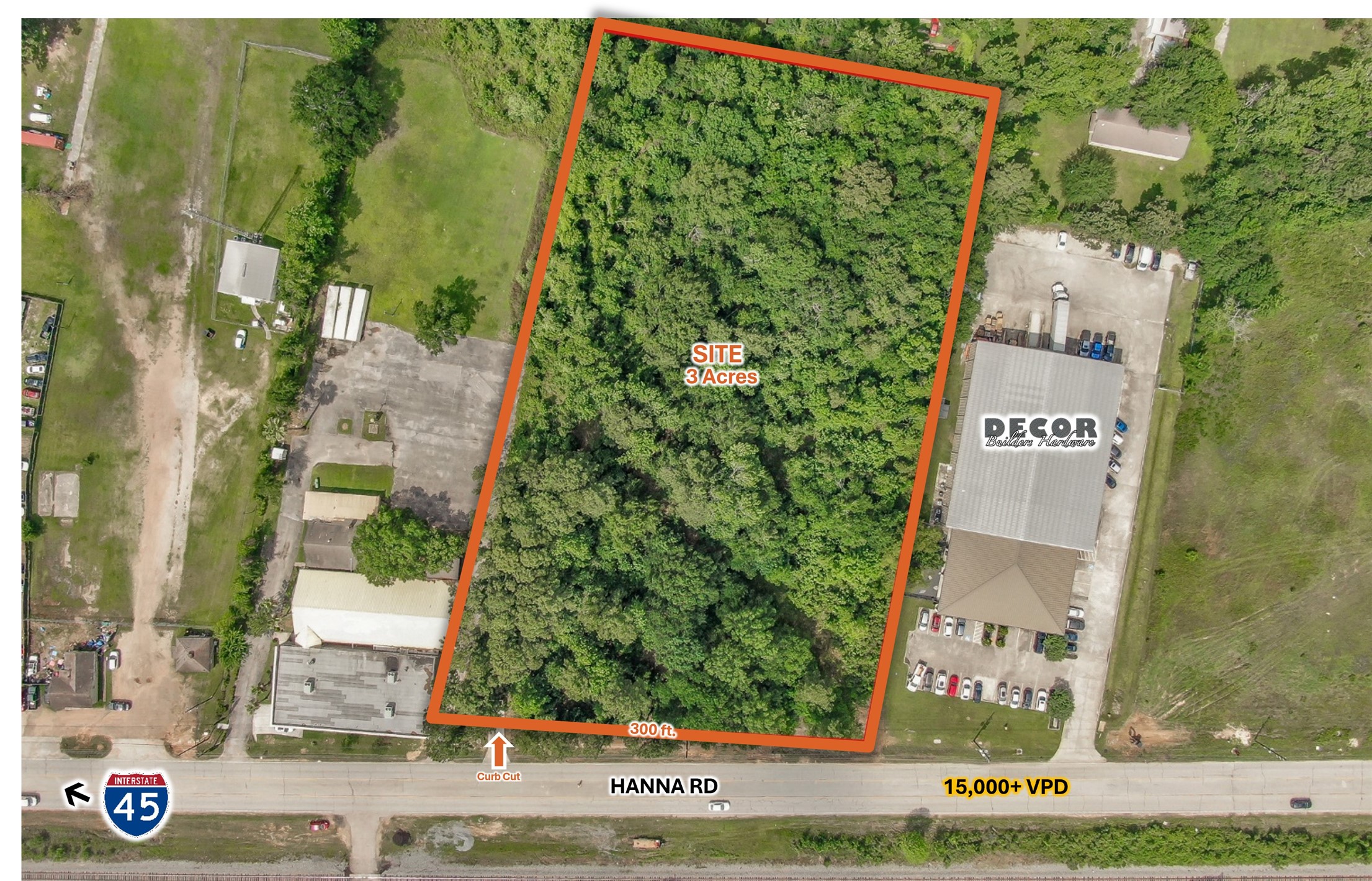 27131 Hanna Road Conroe, TX 77385 - Photo 6 of 6 3 Acres 27131 Hanna