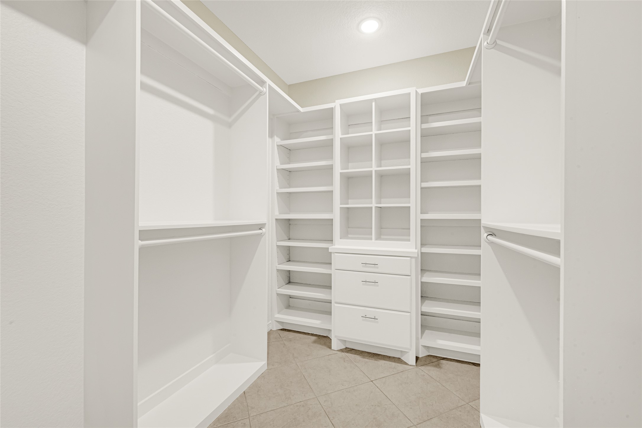 404 Moss Street Houston, TX 77009 - Photo 29 of 39 a view of an empty walk in closet