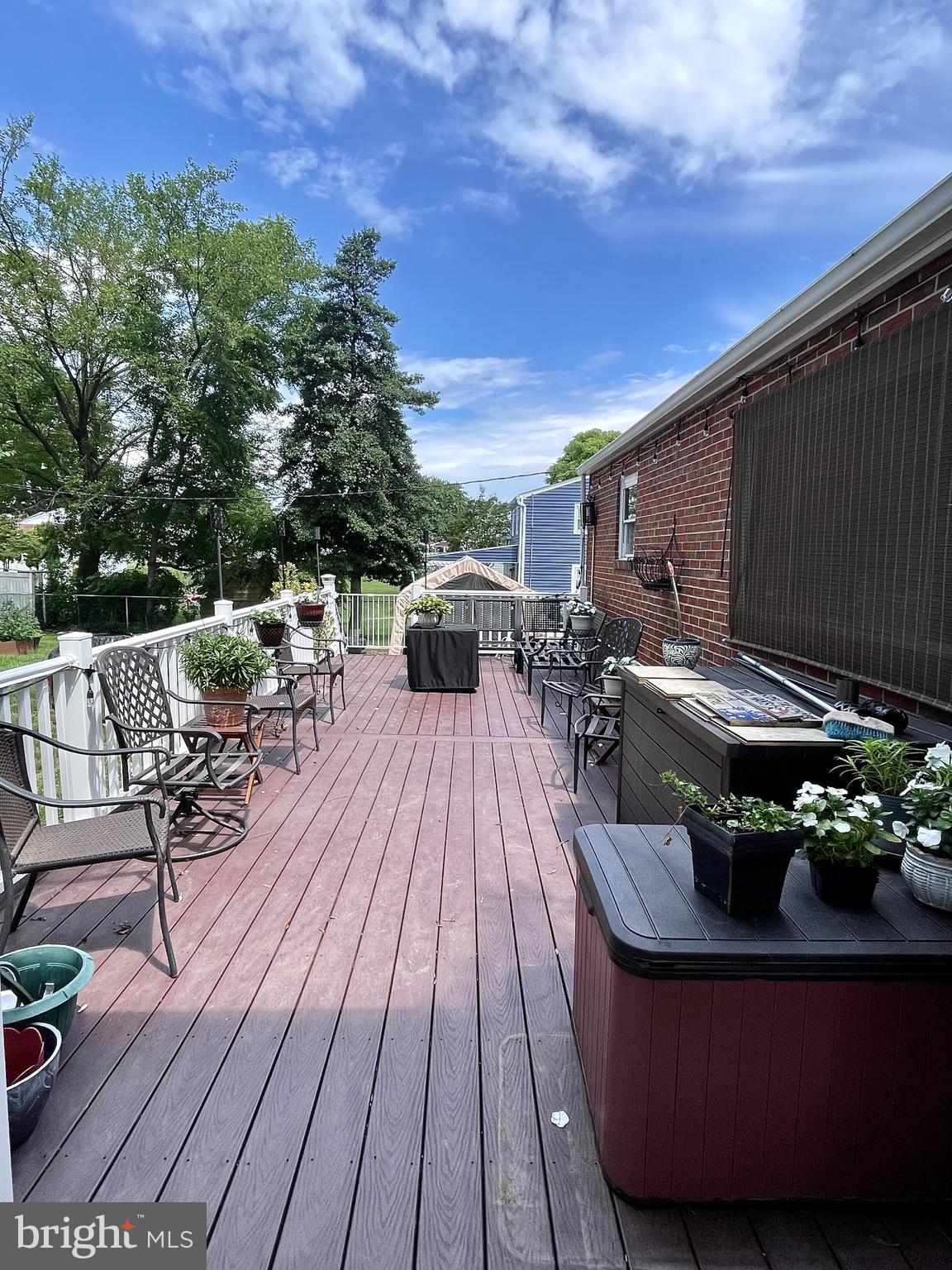 6113 Hamilton Avenue Rosedale, MD 21237 - Photo 7 of 35 Back Deck