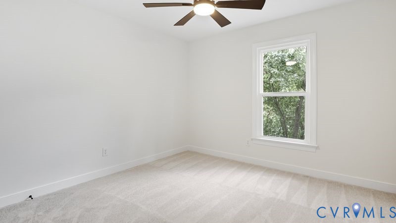 12601 Eagle Ridge Road Henrico, VA 23233 - Photo 32 of 50 Unfurnished room featuring light colored carpet an