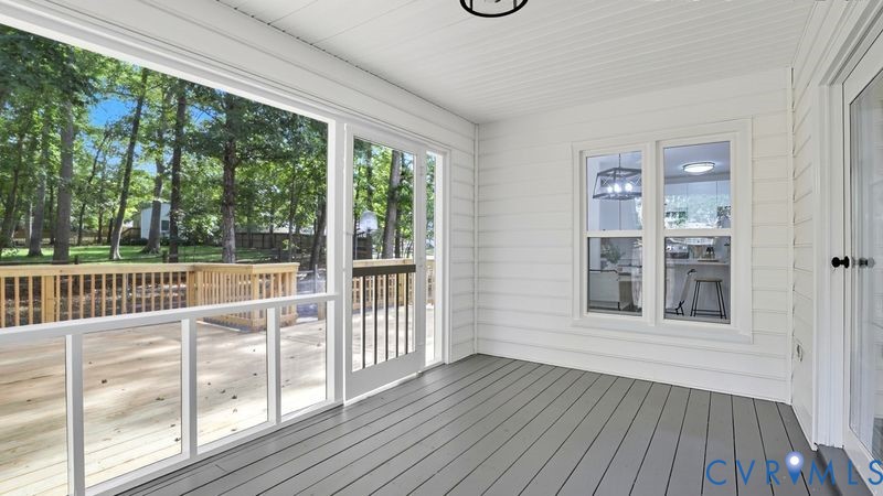 12601 Eagle Ridge Road Henrico, VA 23233 - Photo 40 of 50 Unfurnished sunroom featuring plenty of natural li