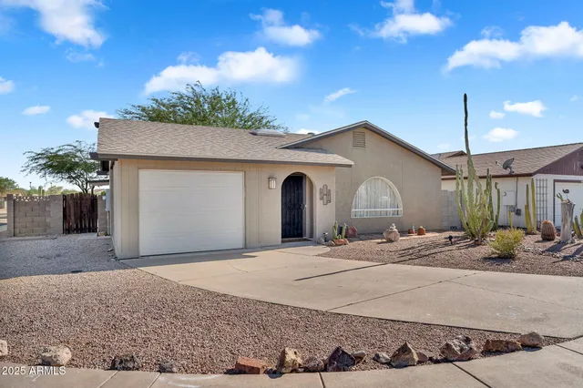 a view of a house with a patio