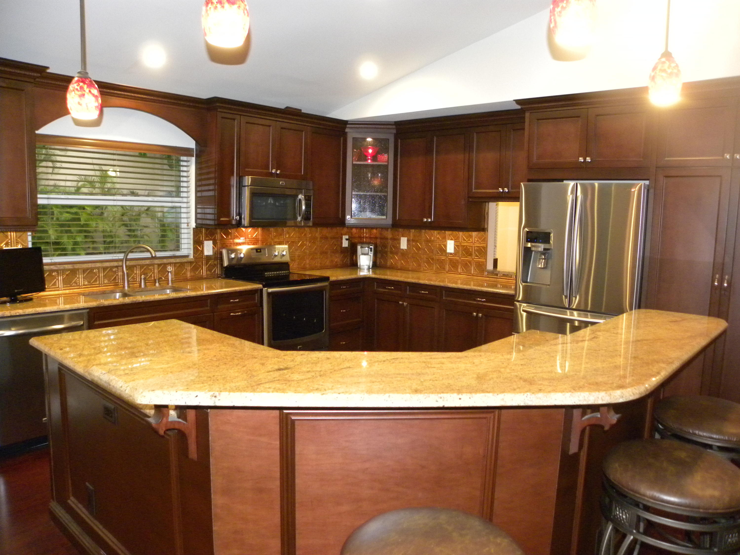 1590 Southwest 14th Drive Boca Raton, FL 33486 - Photo 15 of 48 Kitchen/Lrg Breakfast Counter